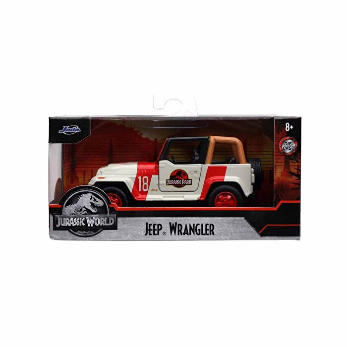 Jada 1:32 Jurassic World Jeep Wrangler Araba