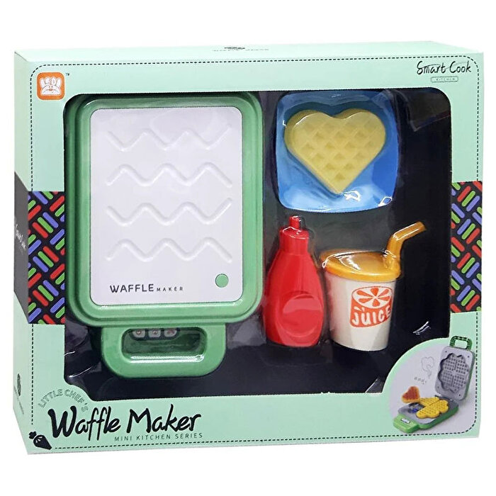 Renk Değiştiren Waffle Makinası Yeşil