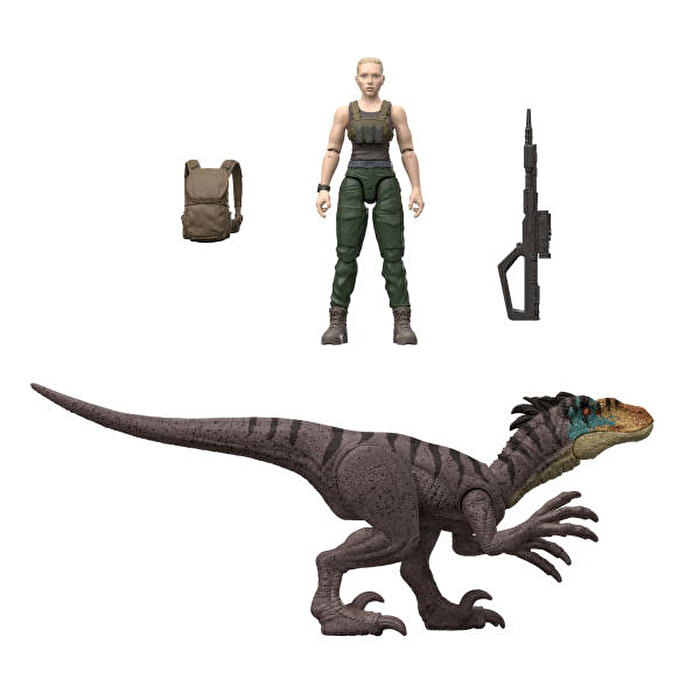 Jurassic World Zora Bennett ve Velociraptor Figür Paketi JGB84