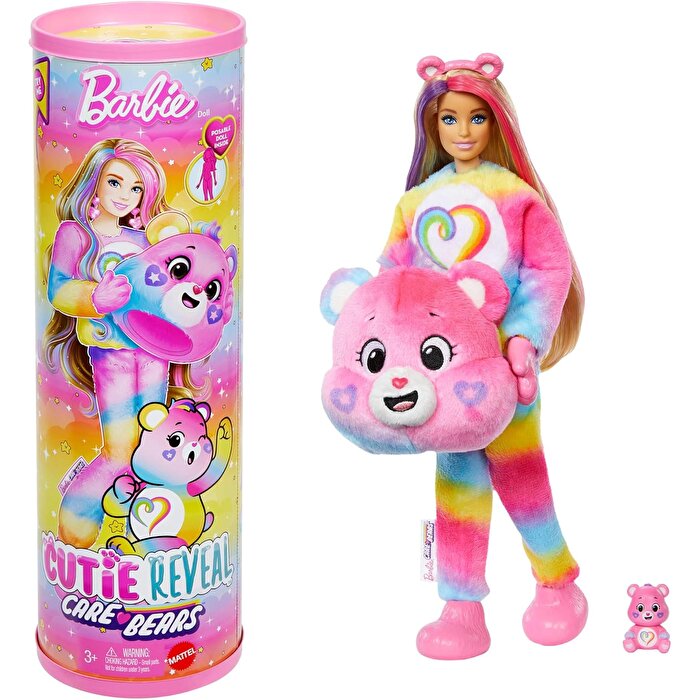 Barbi̇e Cuti̇e Reveal Care Bear Seri̇si̇ Bebek 2. Seri̇ JFV60