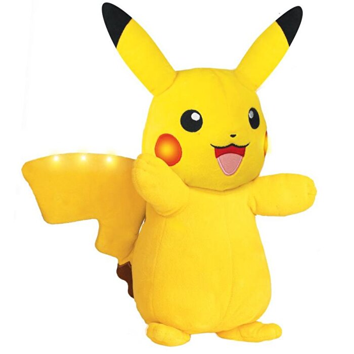Pokemon Pikachu Sesli ve Işıklı Pelüş Figür