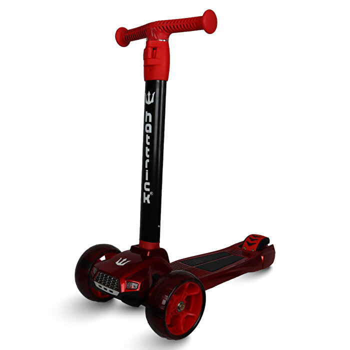 Hattrick Işıklı Müzikli Twist Kırmızı Scooter Scs150