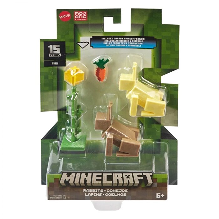 Minecraft Aksesuarlı Figürler Rabbits HTN12