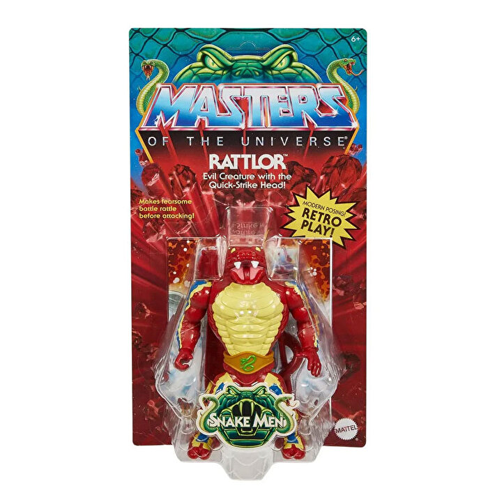 MOTU Origins Aksiyon Figürleri Rattlor HKM67