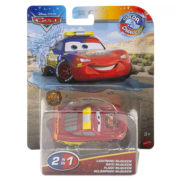Cars Renk Değiştiren Araçlar  Lightning McQueen JBM69