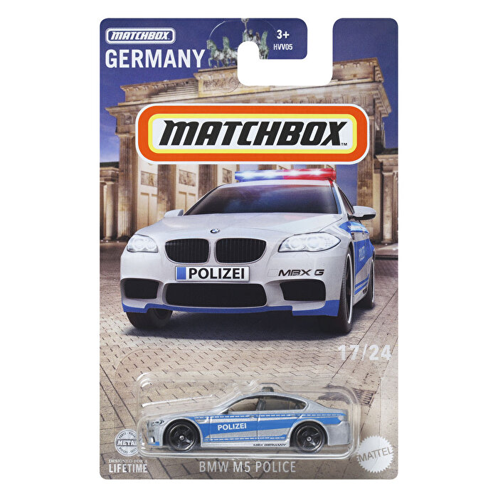 Matchbox Germany Edition BMW M5 Police HVV38