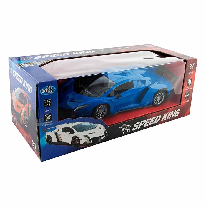 1:14 Uzaktan Kumandalı Mavi Spor Araba