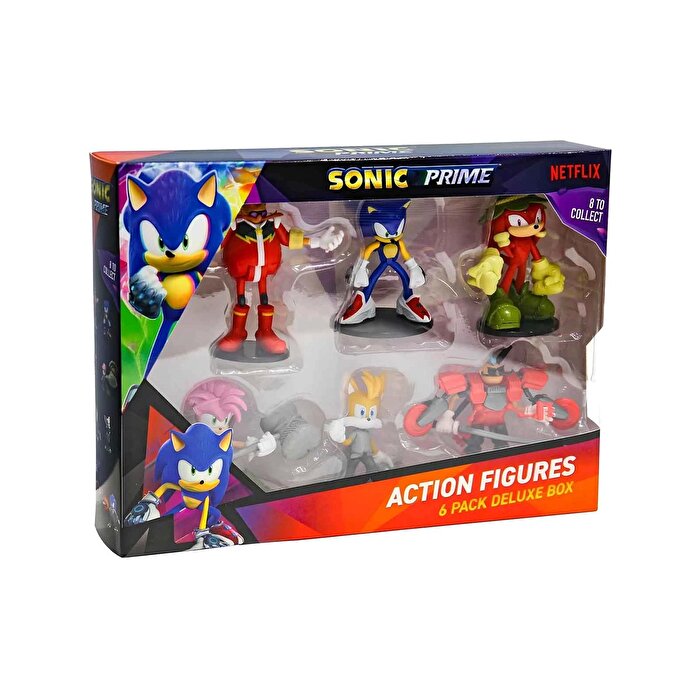 Sonic Aksiyon Figürleri 6'lı Deluxe Set 1