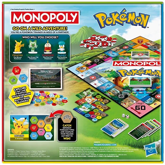 Monopoly Pokemon G0716