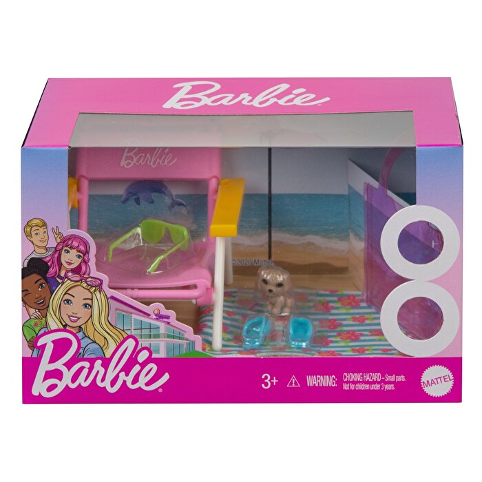 Barbie Sahil Temalı Oyun Seti GRG58