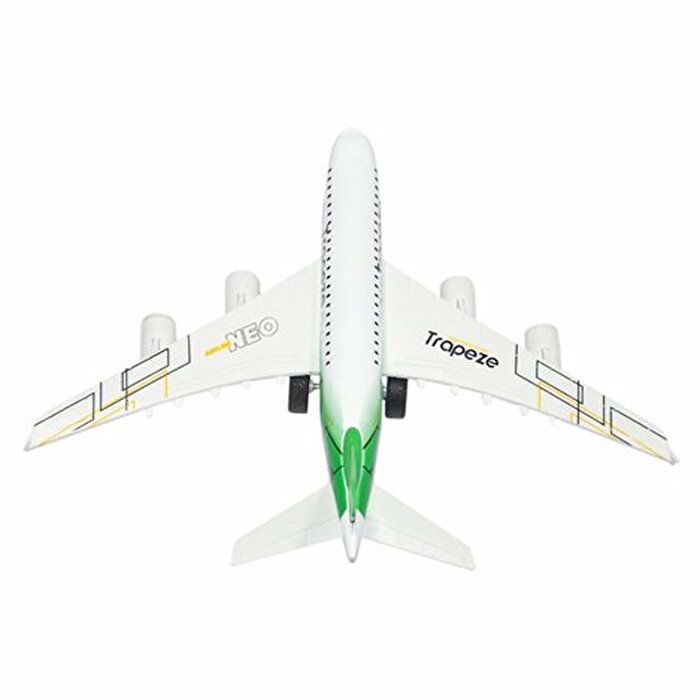 Die Cast Çek Bırak Uçak H180 Yeşil