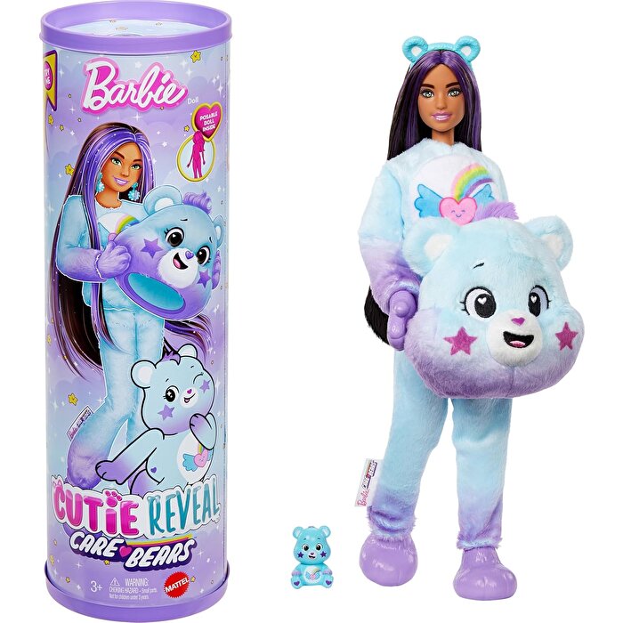 Barbi̇e Cuti̇e Reveal Care Bear Seri̇si̇ Bebek 2. Seri̇ JFV61