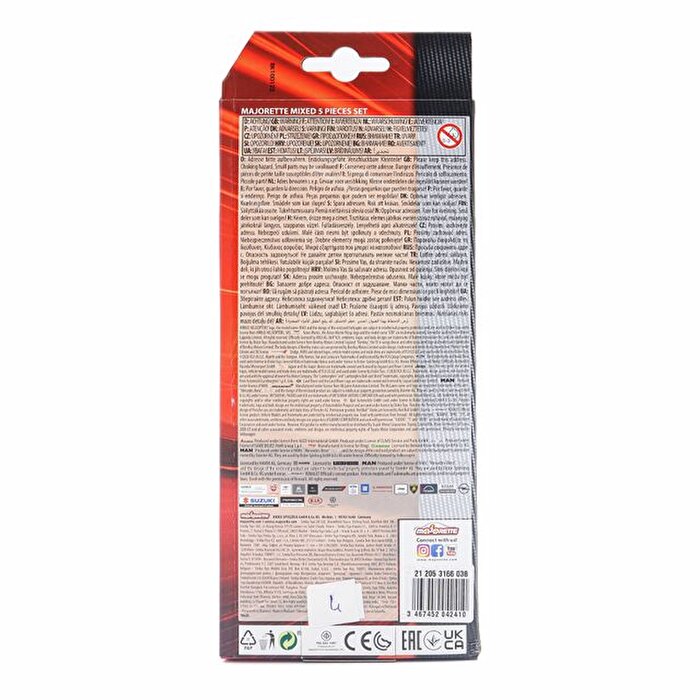 Majorette 5 Parçalı Araba Seti Seri 4