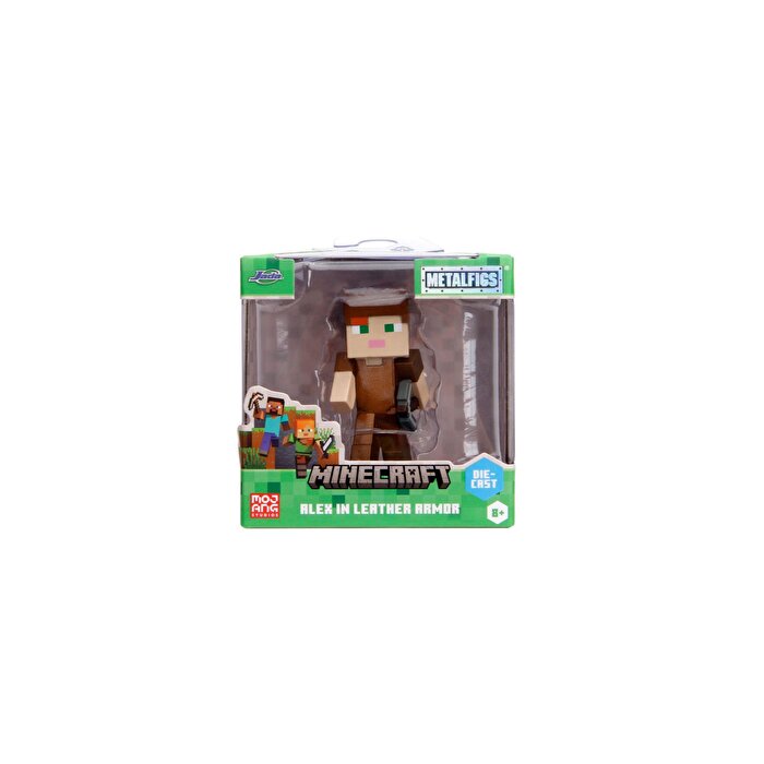 Jada Minecraft Figürler Alex In Leather Armor