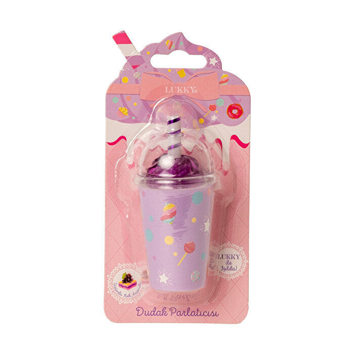 Lukky Cupcake Desenli Üzüm Aromalı Dudak Balm