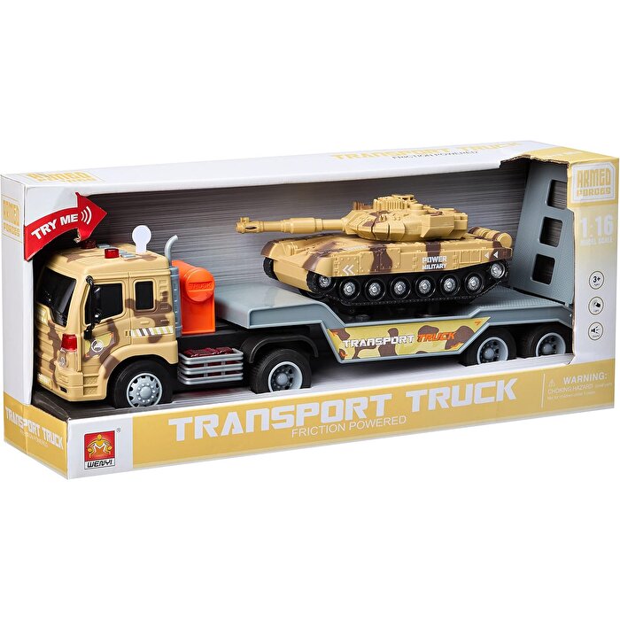 Wenyi Askeri Tank Taşıyan Tır