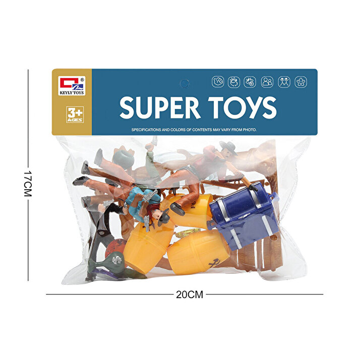 Poşette Kovboy Ganimet Seti