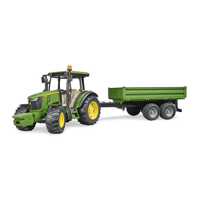 Bruder John Deere 5115M Traktör Ve Römork - BR02108