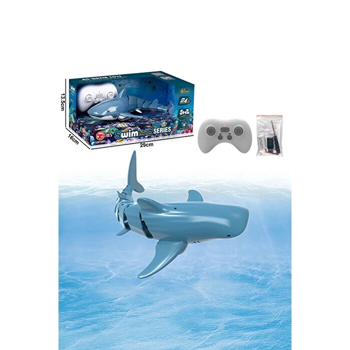 Uzaktan Kumandalı Usb Şarjlı Yüzebilen Köpekbalığı