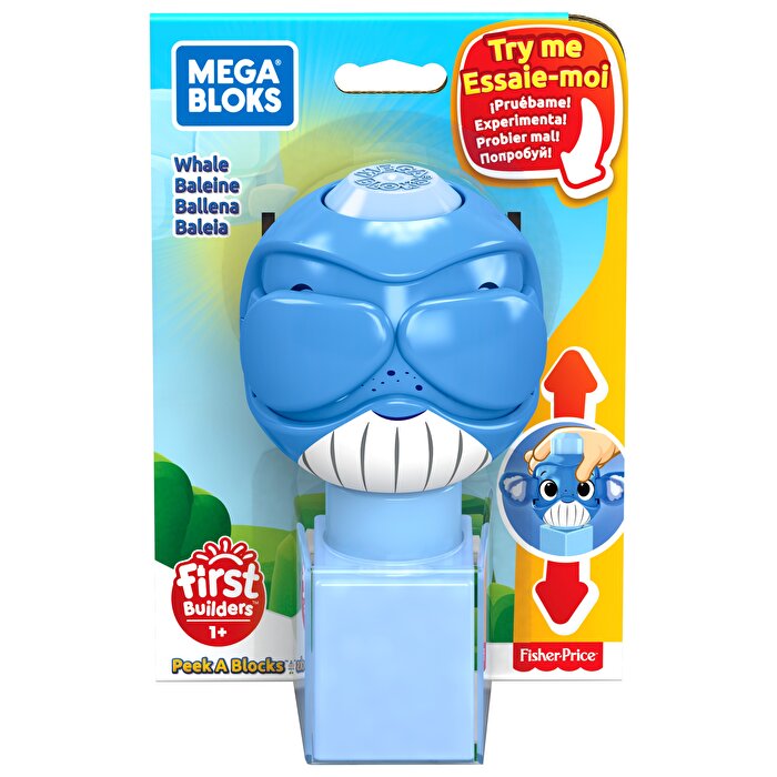 Mega Bloks Peek a Blocks Balina GKX46