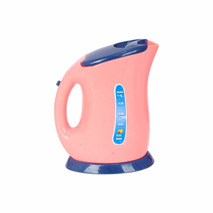 Pembe Mi̇krodalga. Kettle Ve Hamur Maki̇nesi̇ Mutfak Seti̇m