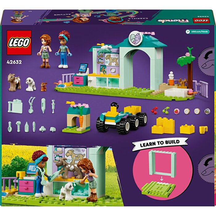 LEGO Friends Çiftlik Hayvanı Veteriner Kliniği 42632
