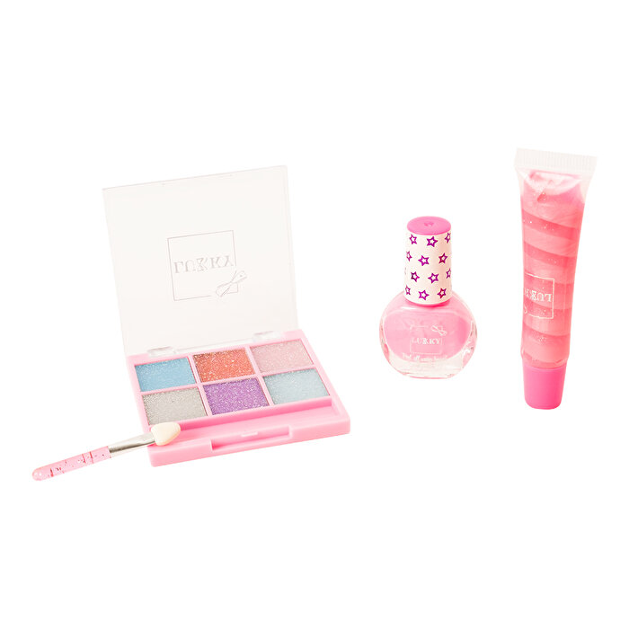 Lukky Kelebek Desenli Güzellik Tasarım Seti