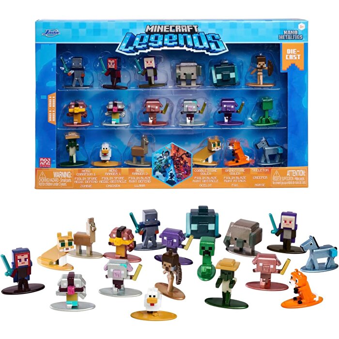 Jada Minecraft Multi Paket Nano Figürler