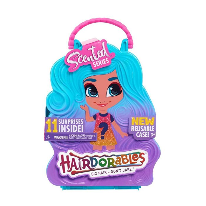 Hairdorables Sürpriz Bebekler S4 Mavi Saçlı