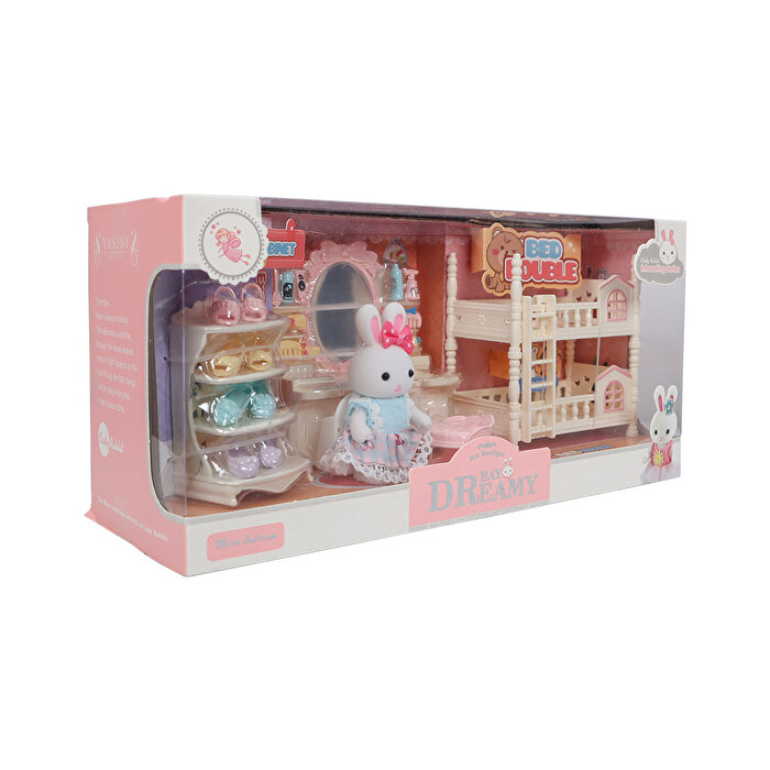 Bay Dreamy Mini Tavşan Yatak Odası Mobilya Seti