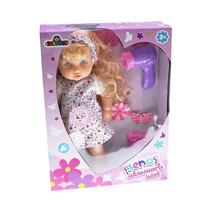 Senoş Bebek Aksesuarlı Sarışın