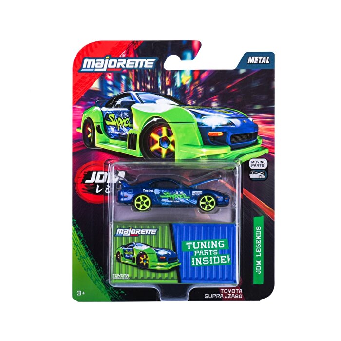 Majorette JDM Legends Deluxe Araba 1:64 Toyota Supra JZA80