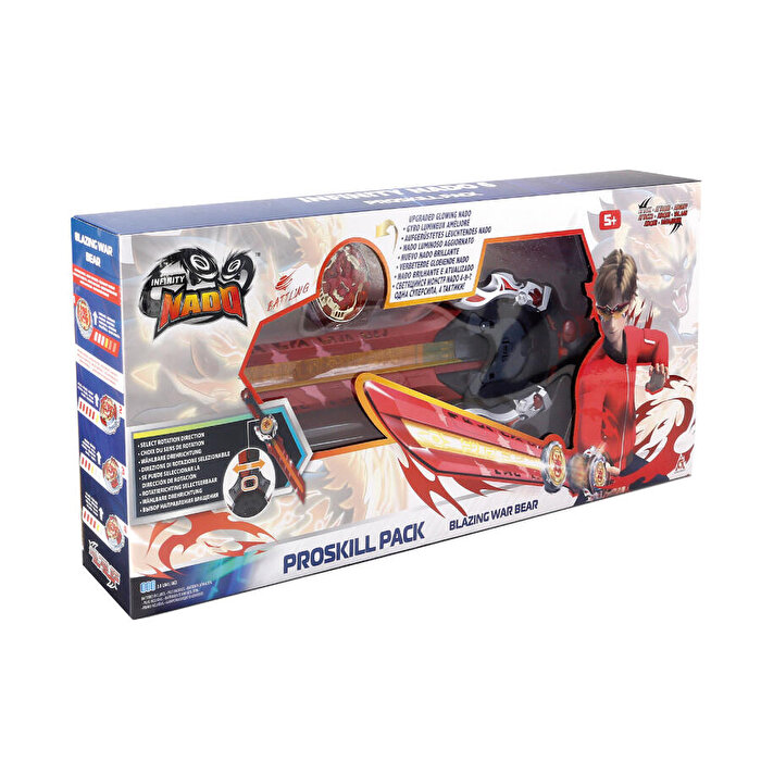 Infinity Nado Pro Serisi Blazing War Bear (Alevli Ayı)