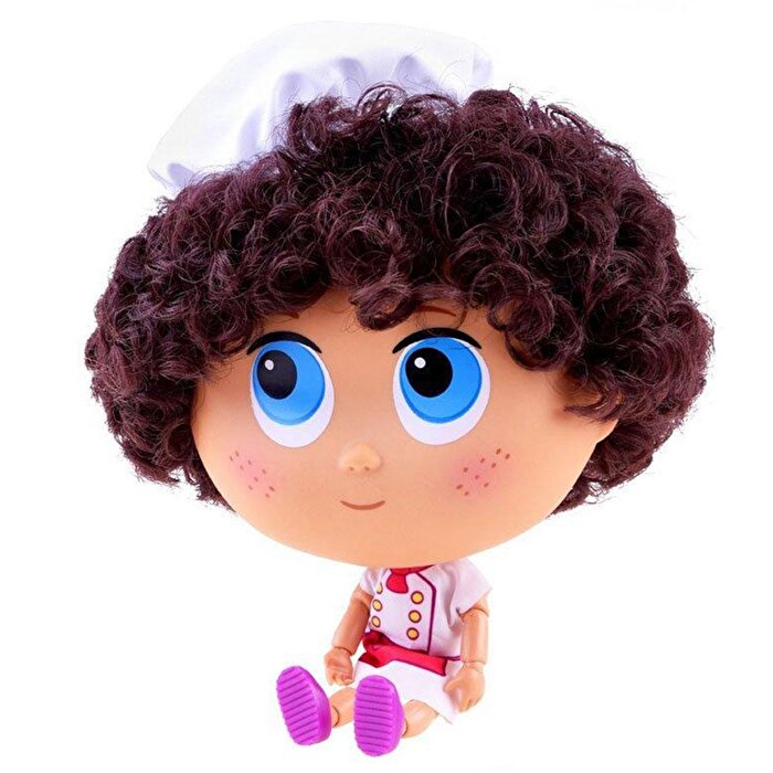 Koca Göz Ailesi Aşçı Bebek Siyah Saçlı