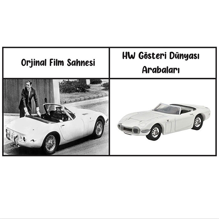 Hot Wheels Gösteri Dünyası Arabaları Toyota 2000GT Roadster HKC27