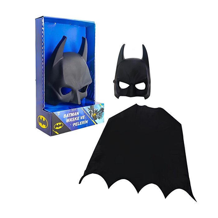 Batman Maske ve Pelerin İkili Set