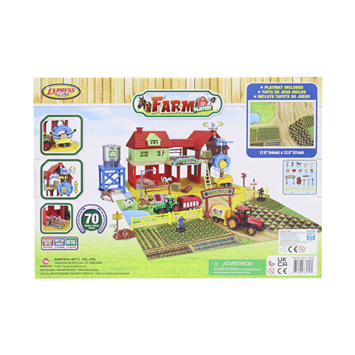 Express Wheels Çiftlik Seti 70 Parça