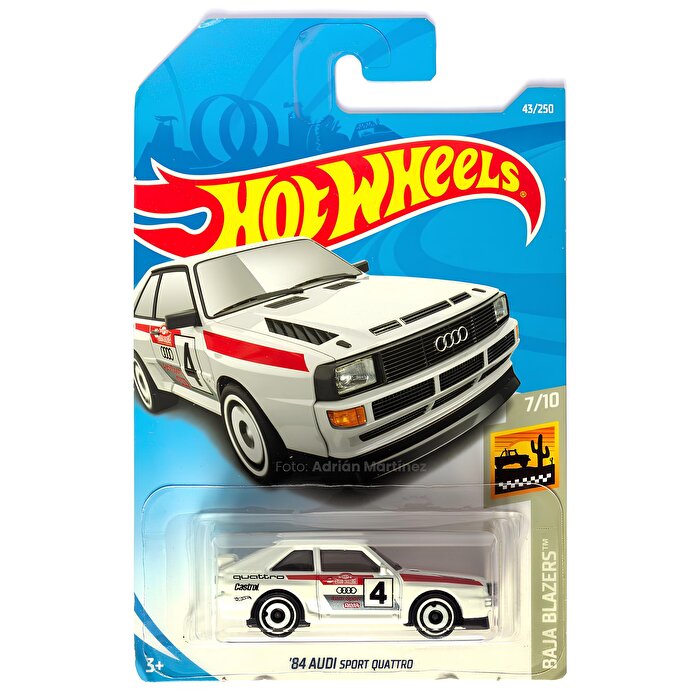 Hot Wheels Tekli Arabalar 84 Audi Sport Quattro JBC33