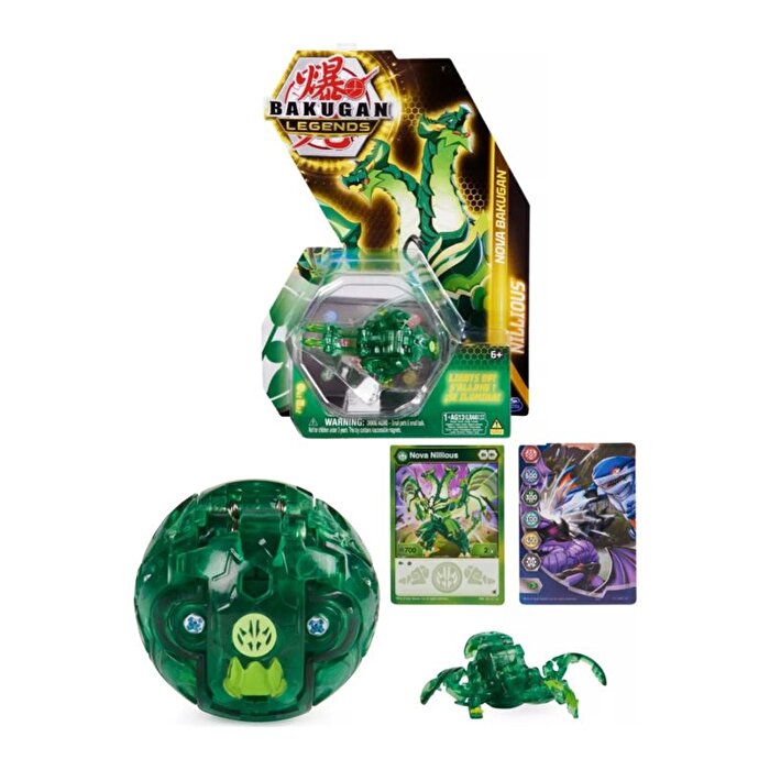 Bakugan Legend Nova S5 Fi̇gür Yeşi̇l Nillious
