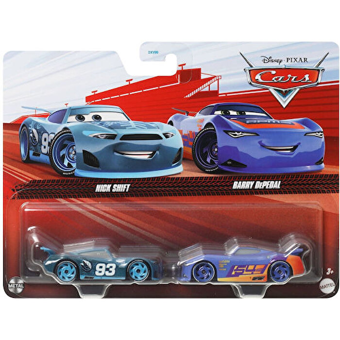 Cars İkili Karakter Araçlar Nick Shift & Barry Depedal JDH43