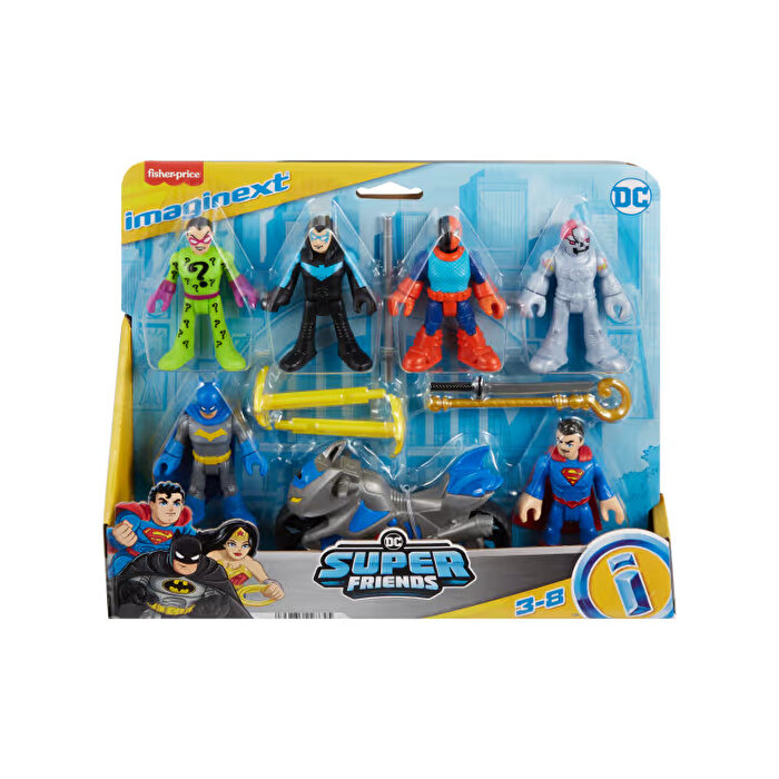 Fisher Price Imaginext DC Super Friends Batman ve Arkadaşları HXF94