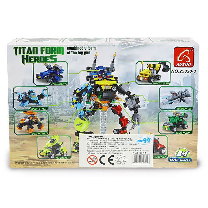 Ausini Heroes Set 25830-3