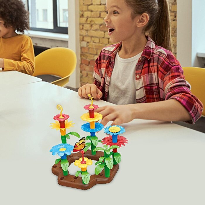 Bahçe Çiçek Yapım Seti 76 Parça