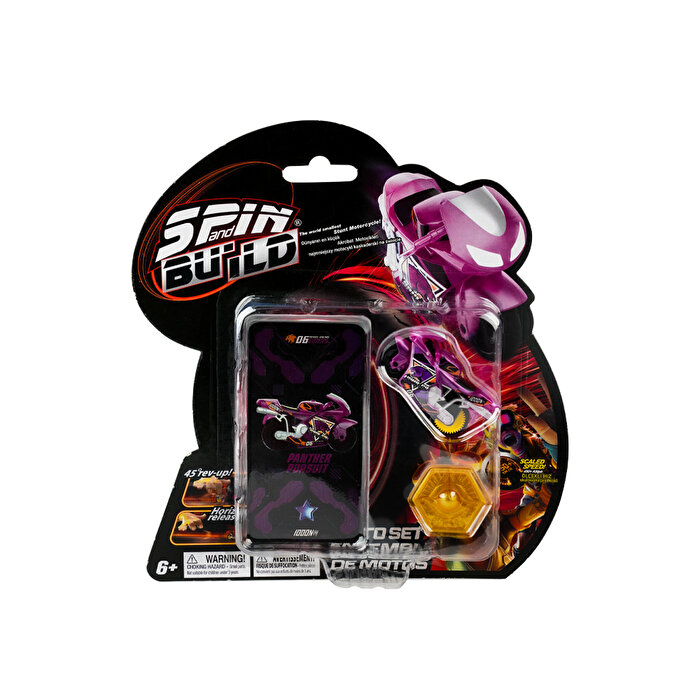 Spin N Build Rider S06 Panther Pursuit Yarış Motoru
