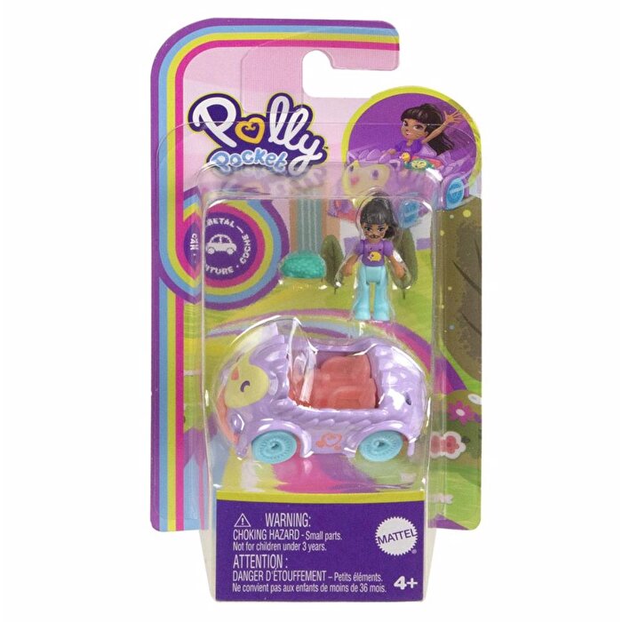 Polly Pocket'ın Muhteşem Araçları Oyun Setleri HKV58