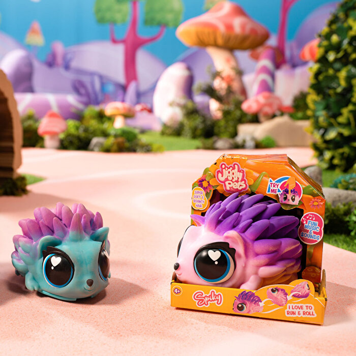 Jiggly Pets Sesli Pembe Kirpi