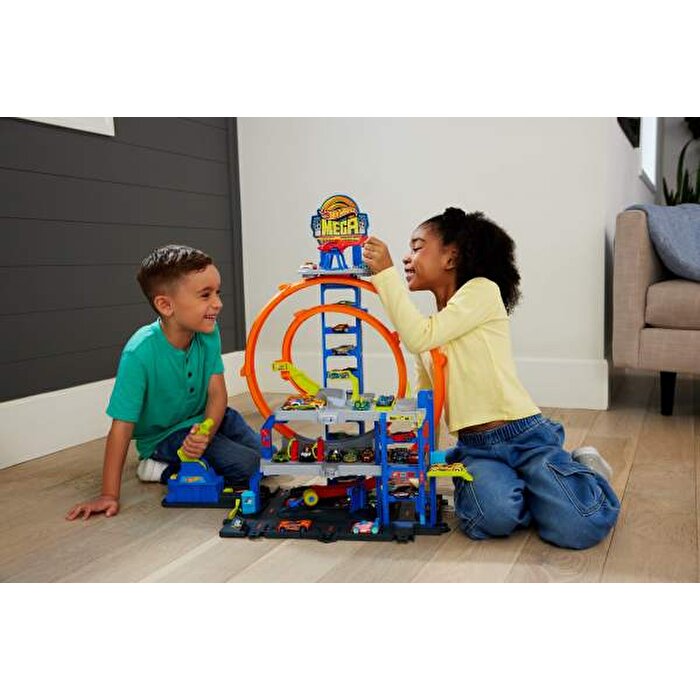 Hot Wheels City Mega Loop Garaj JBM74