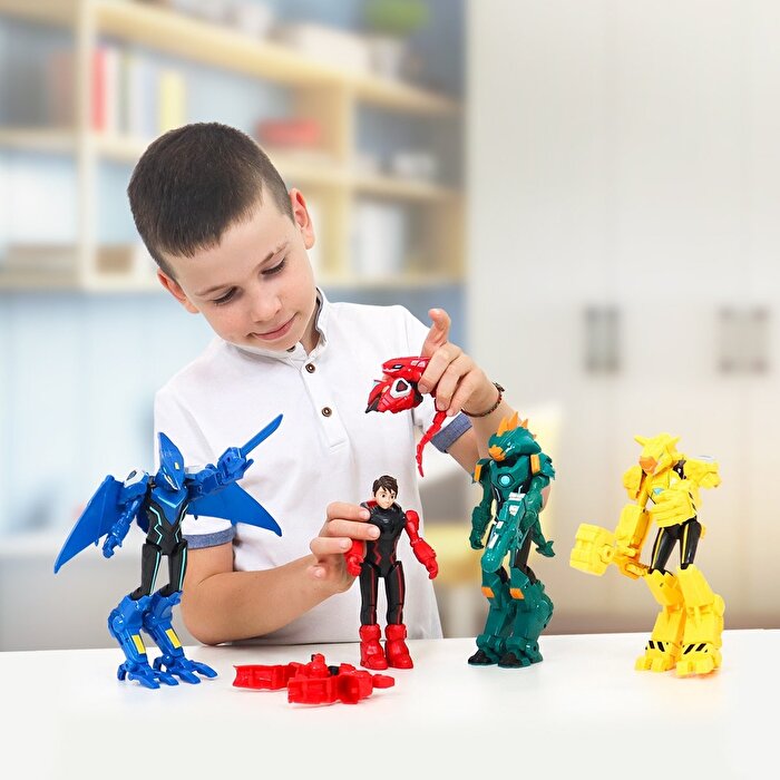 Quantum Heroes Dinoster Aksiyon Figür Jay Min