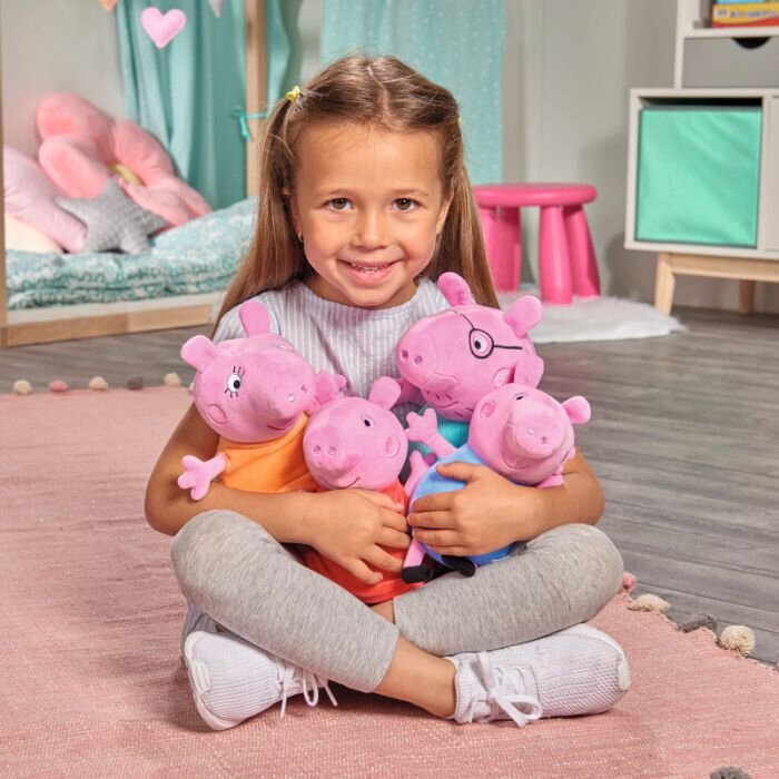 Peppa Pi̇g Peluş Ailesi George Pig