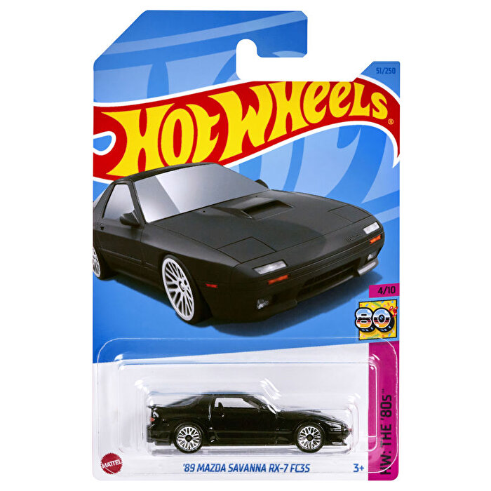 Hot Wheels Tekli Arabalar 89 Mazda Savanna RX-7 FC3S HKJ62